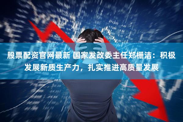 股票配资官网最新 国家发改委主任郑栅洁：积极发展新质生产力，扎实推进高质量发展