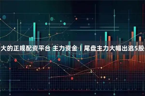 大的正规配资平台 主力资金丨尾盘主力大幅出逃5股